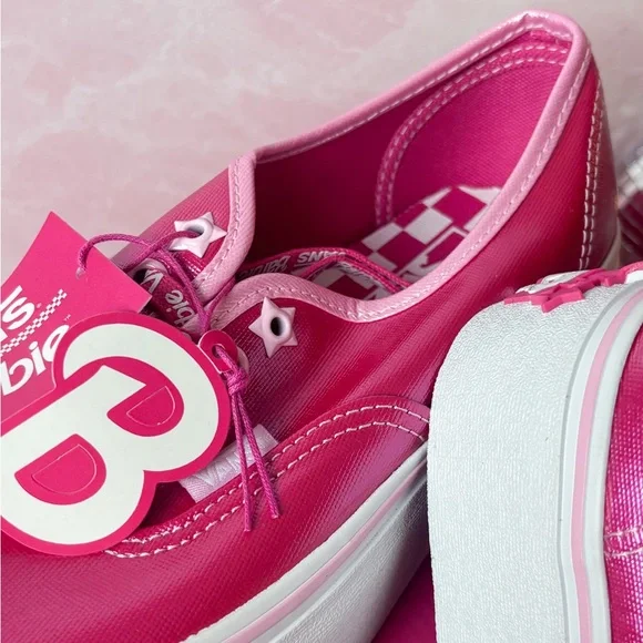 Vans Barbie Pink Slip-On Sneakers - Picture 4 of 9